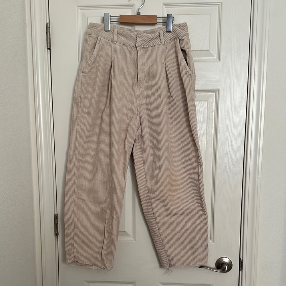 BDG Men's Tan Corduroy Baggy Pants